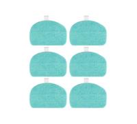 Whychstore Almohadillas de repuesto de microfibra para limpiador de vapor Leifheit CleanTenso Power 2.0, compatibles con el modelo 11940 para suelos de mármol de baldosas de madera dura, azul, 31,5 x