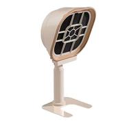 Whychstore Campana extractora de escritorio con potente extracción de humo y aceite, poste telescópico ajustable para cocinas pequeñas, albaricoque