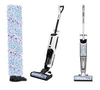 Whychstore Cepillo de rodillo de microfibra para aspiradora inalámbrica AlfaBot T30/T36, compatible con modelos IonVac 7855 y Aigostar, suave con madera dura, azulejos, mármol y alfombras