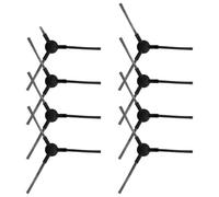Whychstore Cepillo lateral de repuesto para MOVA S800, E20 Pro, E20 Pro Plus y Trouver E20 Series, juego de 8 piezas de plástico y nailon, accesorio de aspiradora robot de limpieza de esquinas