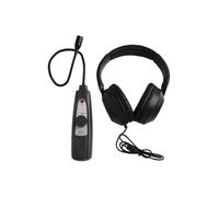 Whychstore Detector ultrasónico de fugas, probador de vacío de presión de aire y agua de gas de 40 kHz con alarma de luz de sonido, para diagnóstico de sello de tanque de freno de CA automotriz