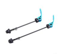 Whychstore Eje robusto de liberación rápida para bicicletas de carretera diseñado para soportar diversas condiciones climáticas (azul)