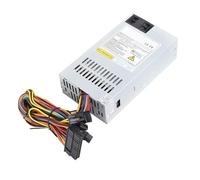 Whychstore Fuente de alimentación de factor de forma pequeño de 1U, fuente de alimentación ATX de metal de 160 W con conectores de 24 pines y 4 pines, compatible con FSP180-50PLA/FSP200-50AP/FSP250