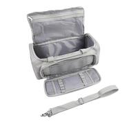 Whychstore Funda de transporte de nailon para Cricut Joy Xtra, almacenamiento rígido con bolsillos organizadores, color verde