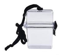 Whychstore Funda deportiva portátil impermeable con cordón, esencial para kayak, rafting, natación y más diversión al aire libre, Transparent