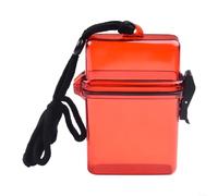 Whychstore Funda deportiva portátil impermeable con cordón, esencial para kayak, rafting, natación y más diversión al aire libre, Red