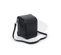 Whychstore Funda para cámara Polaroid Now, bolsa protectora de piel sintética con correa para el hombro para Now+ Gen2 Gen3, bolsa de almacenamiento negra