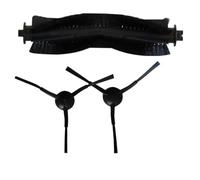 Whychstore Kit de cepillo principal y cepillos laterales para robot aspirador Medion X20 SW+ / MD 11415, nailon + plástico, 1 cepillo principal + 2 cepillos laterales