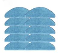 Whychstore Kit de paño de microfibra para robot aspirador OKAMI R117, paquete de 4 o 10 unidades, almohadilla de limpieza de repuesto gris