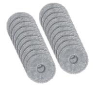 Whychstore Kit de trapo de microfibra para Conga 10090 AI Spin Evolution Ultra Power, paquete de 4 almohadillas de limpieza de repuesto grises, compatible con Revolution Ultra Power Home Lifestyle