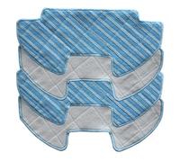 Whychstore Paquete de 4 almohadillas reutilizables y lavables para Samsung Powerbot-E VR05R5050WK, paños de repuesto de microfibra suave para limpieza de pisos, fuerte absorción y diseño protector de