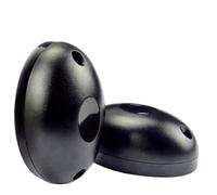 Whychstore Par de sensores de detección de infrarrojos, haz de seguridad fotoeléctrico de 12-24 V para seguridad automatizada de puerta, color negro