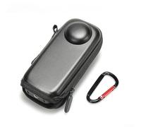 Whychstore Práctica bolsa de almacenamiento de viaje para accesorios Insta360 X4, diseño compacto de EVA con organización interna para un fácil acceso, como lo muestra la imagen