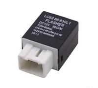 Whychstore Relé Intermitente de Coche Premium para Mazda 323 Family 626 MX5, Negro, Automático, RELAY, Conexión Rápida, Normalmente Abierto, Montaje Enchufado, Relé de Señal de Giro para Coche