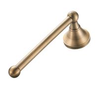 Whychstore Soporte de papel higiénico de cobre antiguo, estante para pañuelos de baño montado en la pared y dispensador de toallas, estilo vintage con fácil instalación