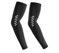 WHYCNJL 1 Par Manguitos UPF 50+ con Protección Solar para Los Brazos Elásticos, Transpirables Antideslizantes y Resistentes a la Formación Bolitas para Deportes al Aire Libre