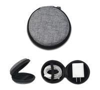 WHYCNJL 1 Pieza Estuche para Auriculares, Funda Protectora para Transporte Dura,Mini Estuche de Almacenamiento para Auriculares, funda de Almacenamiento con Cremallera Carcasa Rígida