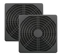 WHYHKJ 2 unids 3 en 1 ordenador filtro a prueba de polvo 120mm plástico negro ventilador de ordenador colador polvo red esponja filtro