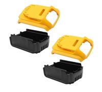 WHYICHG Compatible con DeWalt - Kit de carcasa de repuesto para batería de plástico, batería de 5 Ah DCB203, DCB204, DCB205, 3.0Ah- 6.0Ah 10 celdas 18650