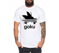 WhyKiki Adi Goku Camiseta de Hombre Dragon Master Son Ball Vegeta Turtle Roshi Db, Farbe2:Weiß;Größe2:S