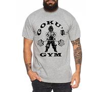 WhyKiki Goku Golds Camiseta de Hombre One Goku Dragon Master Son Ball Vegeta Turtle Roshi Piece Golds Db, Farbe2:Marengo Mezclado;Größe2:3XL