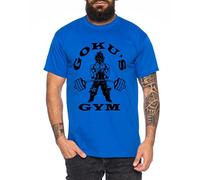 WhyKiki Goku Golds Camiseta de Hombre One Goku Dragon Master Son Ball Vegeta Turtle Roshi Piece Golds Db, Farbe2:Azul;Größe2:L