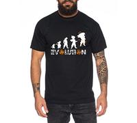 WhyKiki Super Son Goku Evolution Camiseta de Hombre Goku Dragon Master Son Ball Vegeta Turtle Roshi Db, Farbe2:Negro;Größe2:L
