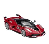 WHYMIRRJ Fundición a presión 1:24 para Ferrari FXX K Modelo Coche Deportivo Aleación Exquisitos Kits Modelos Vehículos A Escala Colección Exposición Souvenirs(Red)