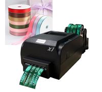 WHYYDSS Máquina de impresión de Cintas de Raso - Máquina de impresión con Estampado de láminas - Impresora de Cinta Digital - Velocidad 150 mm/s, Compatible con más de 50 Idiomas
