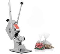 WHYYDSS Máquina Manual para Atar Salchichas en Forma de U, cortadora de Salchichas Comercial, cortadora de Bolsas, diámetro de 50 a 120 mm, para supermercados, panaderías y cafeterías.