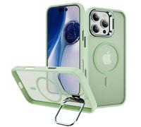 Whyzshiyi Funda para iPhone 16 Pro, compatible con MagSafe, protección completa de la cámara, magnética, parte trasera translúcida, compatible con Apple iPhone 16 Pro de 6,3 pulgadas, verde