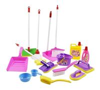 Whyzsjnclg Escoba para niños, Juguete de Limpieza para niños, Herramientas de Limpieza del hogar, Herramientas, Escoba en Aerosol, fregona, recogedor, Juguete de simulación para 3 4 5 6 Pascua para