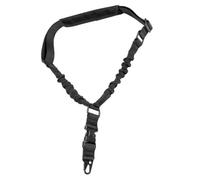 Whyzsjnclg Eslinga Deportiva con Correa Ajustable de 1 Punto, Eslinga de Nailon para Exteriores con hombrera para Deportes, Color Negro