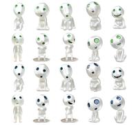 Whyzsjnclg Mini Figuras alienígenas 20pcs Figurina alienígena Que Brilla en la Oscuridad Tiny Alien Toy 10 Styles Resin Figura Alien Alien Farty Favors for Kids, Alien Figura