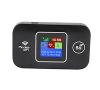 Wi-Fi Móvil 4G LTE, Punto de Acceso WiFi Portátil con Conexión de Ranura SIM con hasta 10 Dispositivos, Cifrado WiFi WPA2, Punto de Acceso Mi-Fi Móvil para Europa