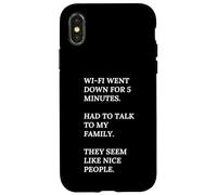 Wi-Fi se ha caído. Habla con mi familia, son buenas personas. Carcasa para iPhone X/XS