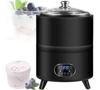 WIANQIAN Fermentador Eléctrico 8L/12L para Yogur, Natto y Masa Black-8L