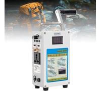 WIANQIAN Generador para Exteriores, Generador Manual De Emergencia, Generador De Manivela De Supervivencia, 160W, Eléctrico De Camping De Emergencia, Pantalla Digital Generator
