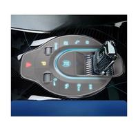 WIBNBRO para BYD para Seal EV 2023 2024 Pomo Palanca Cambios Silicona Cubierta Protectora Control Central Coche Almohadilla Silicona Botón Control Central Control Central Decoración Interior(Grey)