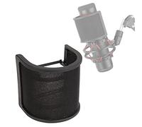 WIBOND Filtro de micrófono Pop - Filtro de malla metálica para micrófono, cubierta de parabrisas para micrófono compatible con HyperX QuadCast S Mic