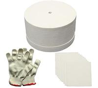 WICAND Horno de microondas para fusionar horno de vidrio haciendo herramientas de joyería DIY 3PCS Set