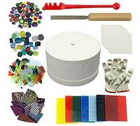 WICAND Kit profesional de horno de microondas grande para herramientas de fusión de vidrio 10 unids Set