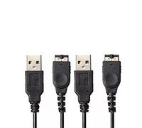 WICAREYO 2PCS USB Cable de Carga Compatible para GBA SP, Cable de Alimentación Compatible para DS/Gameboy Advance SP