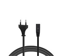 WICAREYO Cable de alimentación AC de 2 m / 6,5 pies 2 Prong Compatible para Integrado Home Base Base 600 800 900 Serie 675 690 960 614 650 890 880 Cordón de alimentación de Repuesto