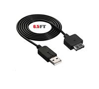 WICAREYO Cable de carga USB Compatible para PS Vita 1000, 2 m / 6,5 FT transmisión de datos USB Compatible para PS Vita 1000