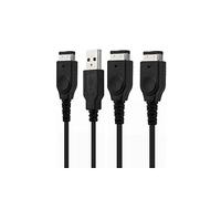 WICAREYO Cable de Carga USB y 2-Player Game Link Cable Compatible para Gameboy Advance SP GBA SP