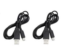 Wicareyo - Cable de cargador para DSi, 2 cables de alimentación USB de 1,2 m / 3,9 pies para DSi NDSi DSI XL 3DS N3DS XL