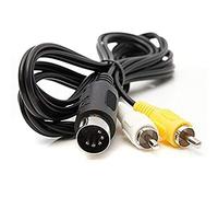 WICAREYO Cable de Video Compuesto AV Audio Video Compatible para Genesis 1 Mega Drive Master System