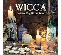 Wicca Wall Calendar 2025 (Art Calendar)
