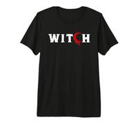 Wicca Wicca Pagano Neo-Pagano Luna Creciente Brujería Bruja Camiseta Premium